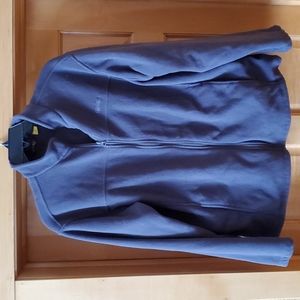 Cabela's fleece jacket, gray, men's sz Large